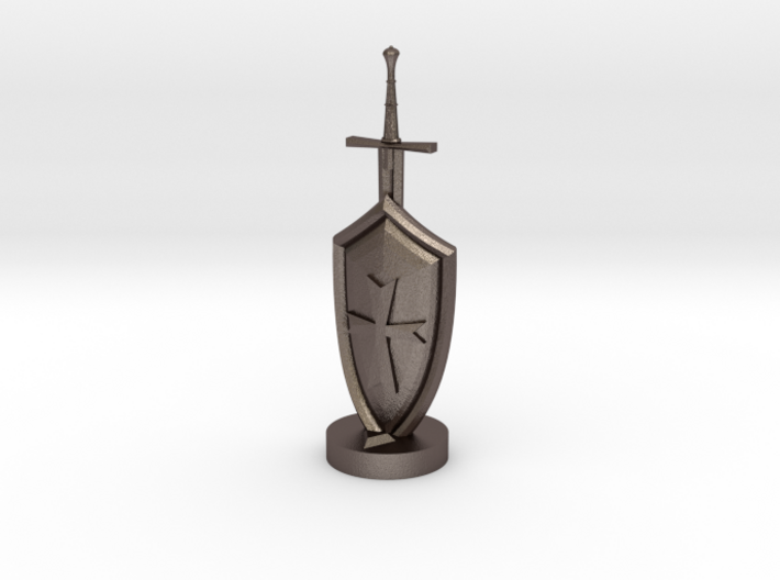 Role Playing Counter: Sword &amp; Shield 3d printed