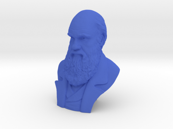 Charles Darwin 3&quot; Bust 3d printed