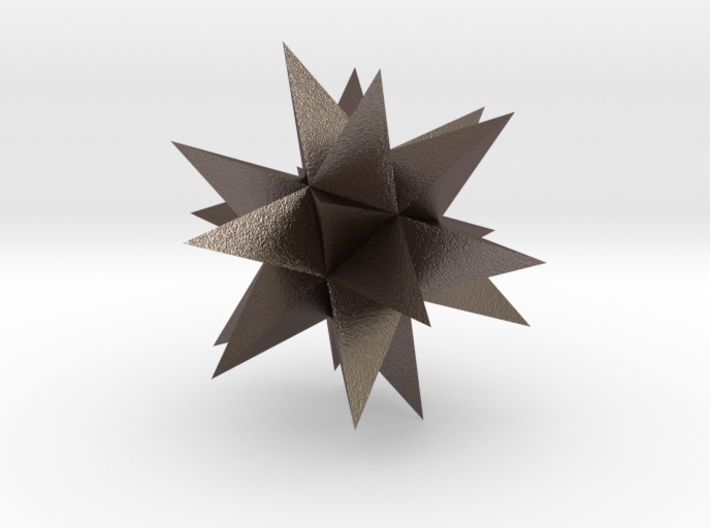 Great Stellated Dodecahedron 3d printed