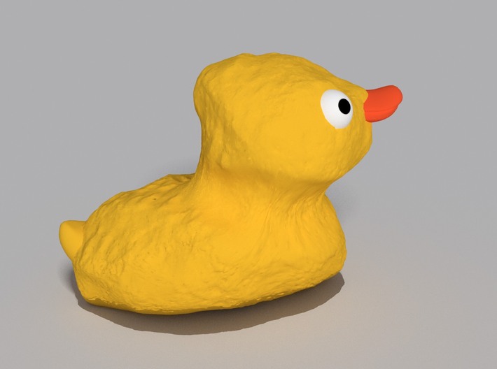 67P Ducky Yellow Medium 3d printed Ducky right side!