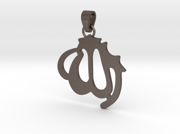 Allah Necklaces 3d printed