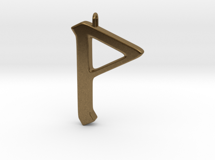 Rune Pendant - Wynn 3d printed
