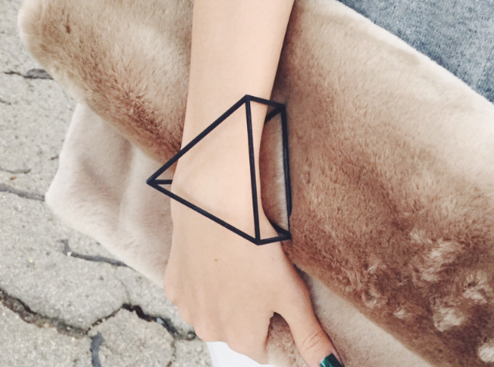 Triangle Bracelet -  Small 3d printed 