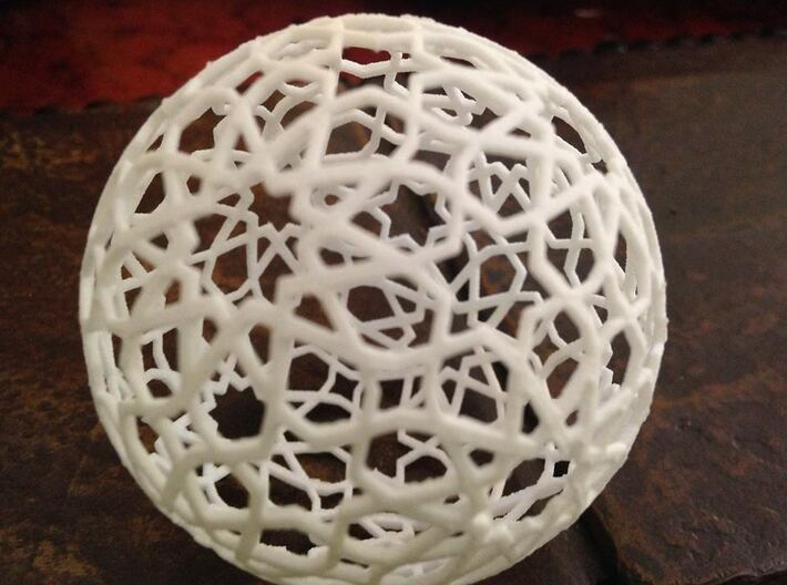 Great Rhombicosidodecahedron SMALL 3d printed