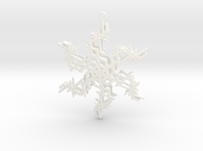 Snowflake Ornament 3d printed 