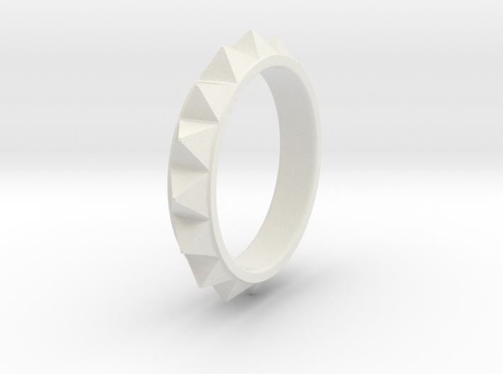 Pyramid Ring 3d printed