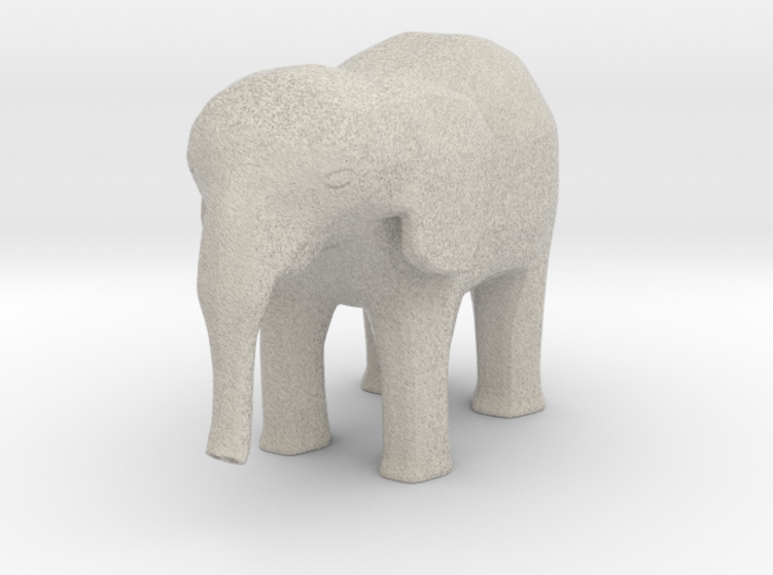 Elephant-shapeways-test-14 3d printed