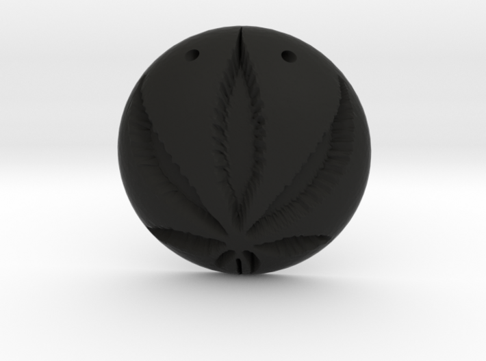 Cannabis Pendant 3d printed