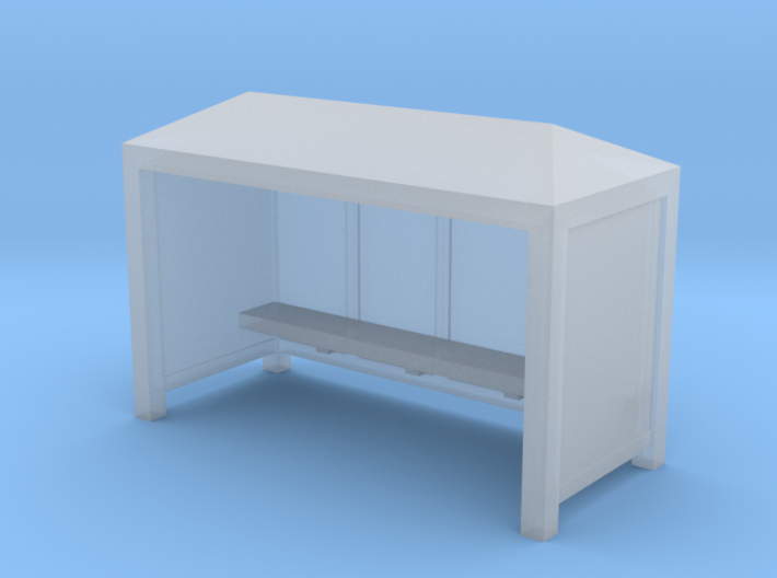 Bus Stop Shelter - Zscale 3d printed