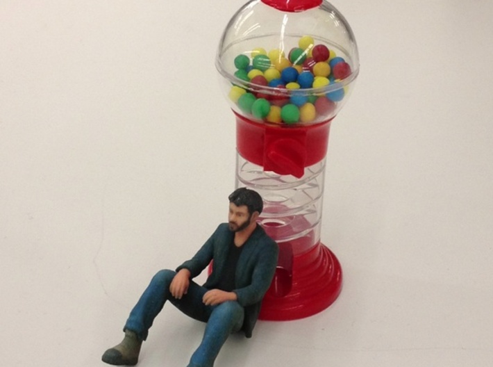 A Little Sad Keanu Reeves 3d printed He's sad because he has no quarters. (courtesy of dberkowitz on Pinterest)