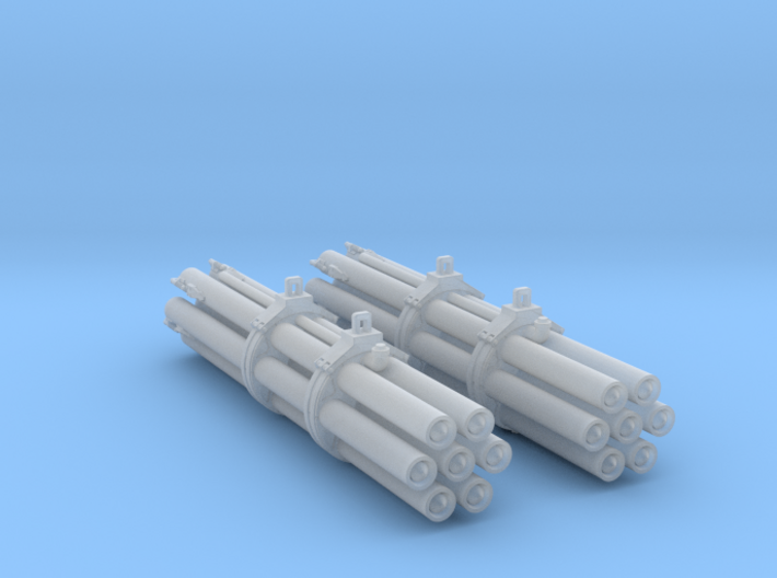 M158 Pair Rocket Pods 1/48 Scale (Loaded) 3d printed