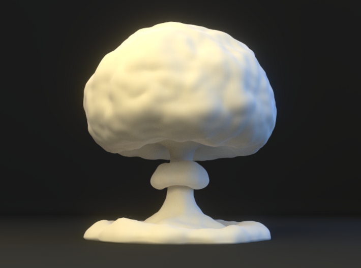 Mushroom Cloud 3d printed