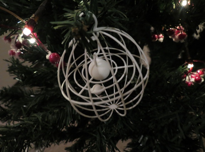 Christmas Bauble Solar System 3d printed