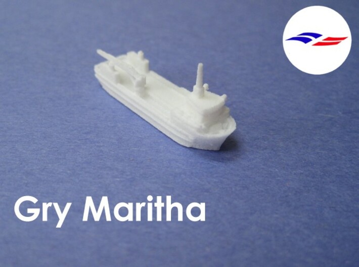 MV Gry Maritha (1:1200) 3d printed