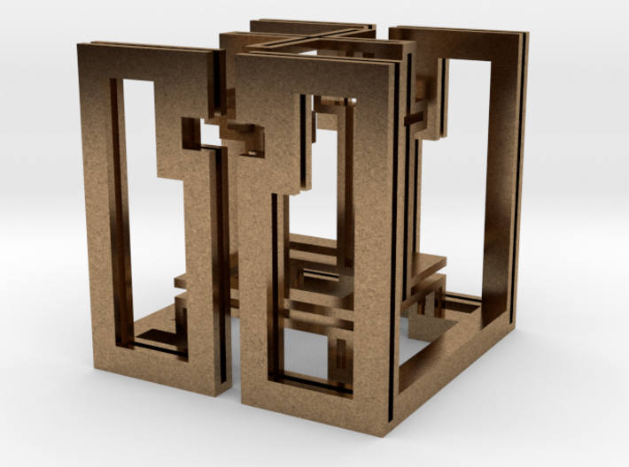 cube_17 3d printed