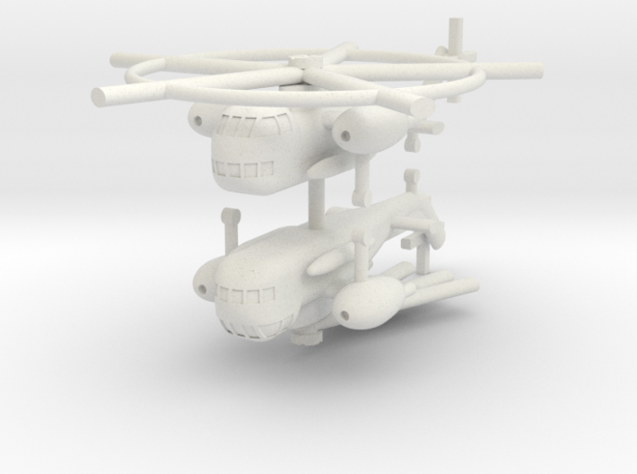 1/285 Sikorsky CH-37 Mojave (x2) 3d printed