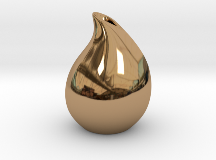 Droplet vase 3d printed