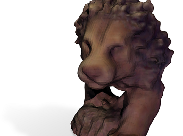 Lion Sculpture 3d printed