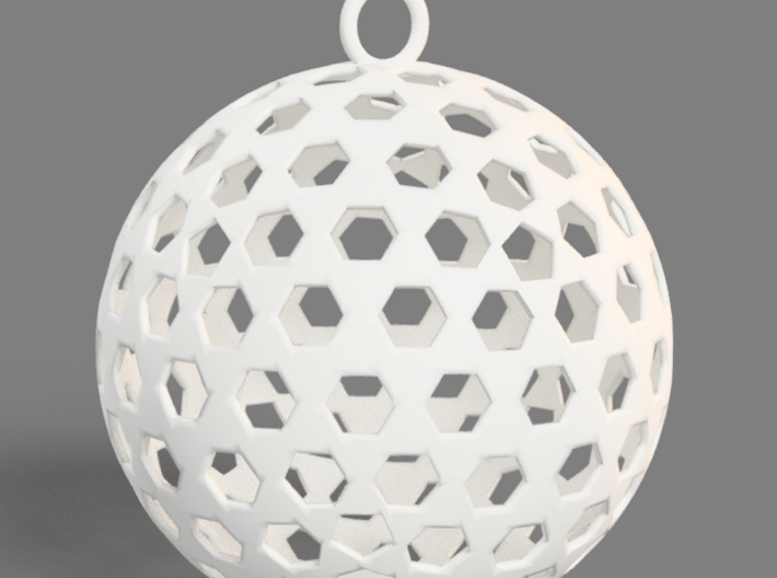 Christmas Bauble 8 3d printed 