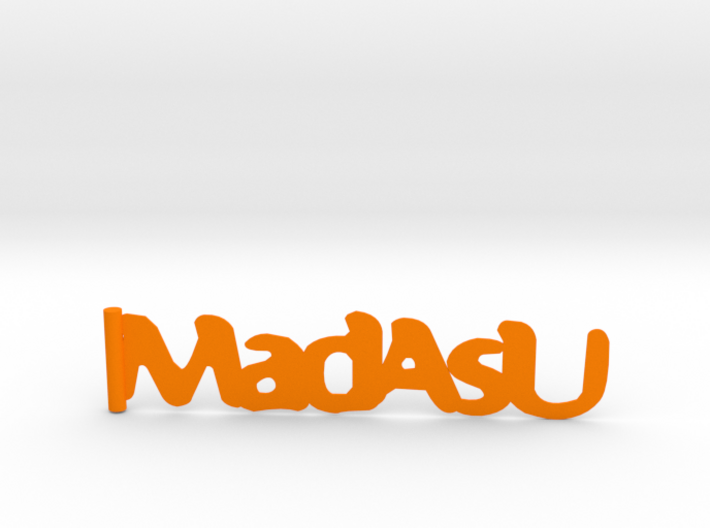 MadAsU bookmark 3d printed 