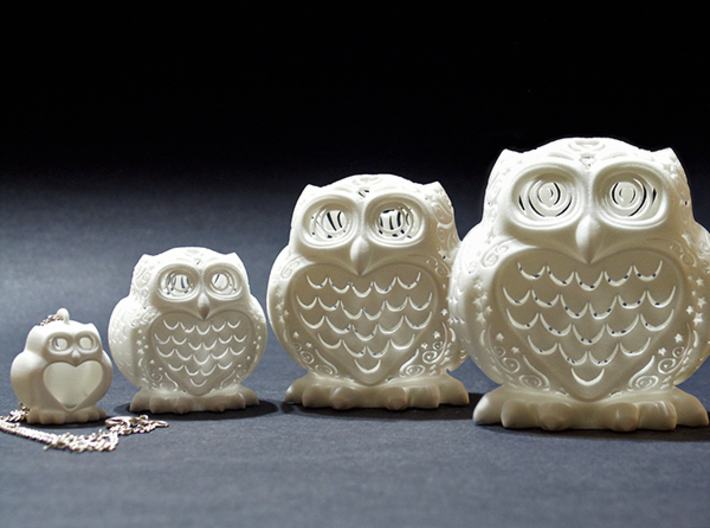 Stelliform Owl - Large Size 3d printed 