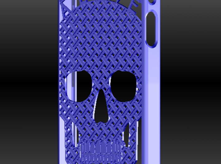 AliveSkull iPhone5 Case 3d printed 