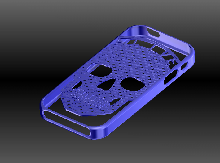 AliveSkull iPhone5 Case 3d printed 