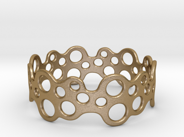 Bubbles Bracelet 75 3d printed