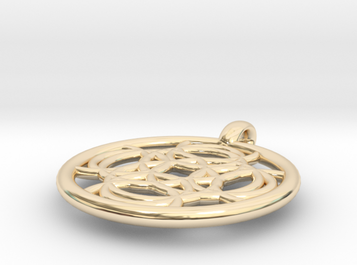 Thelxinoe pendant 3d printed