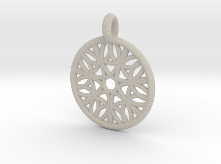 Cyllene pendant 3d printed