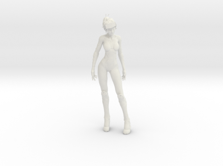 Cybergirl Kasumi 3d printed