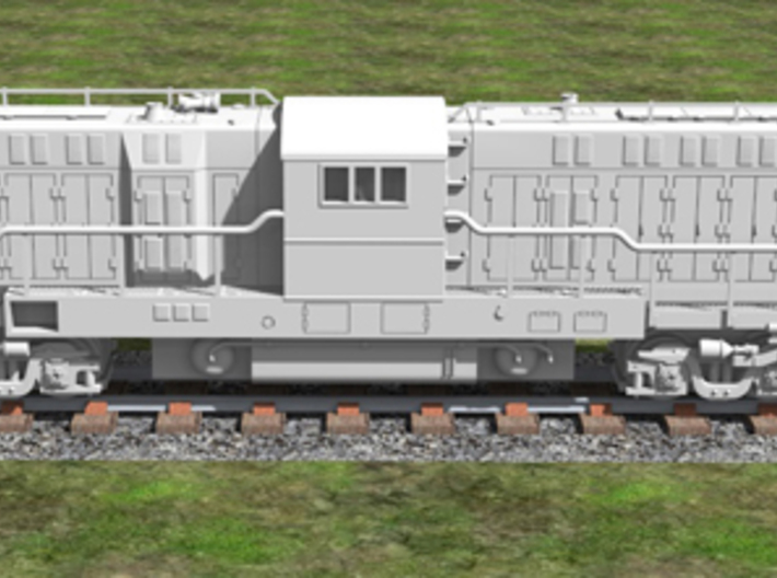 Baldwin RT-624 Center Cab N Scale 1:160  3d printed 