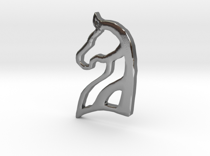 Arabian Horse Pendant 3d printed