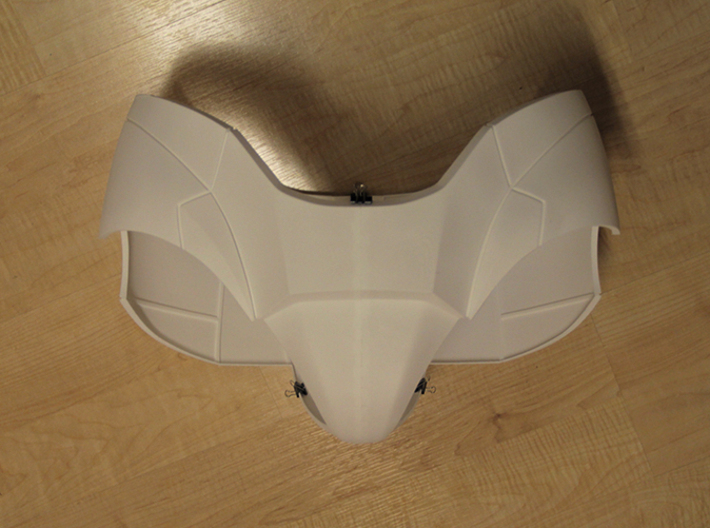 Iron Man Pelvis Armor, Back Right (Part 4 of 5) 3d printed Actual 3D Print (All parts combined)