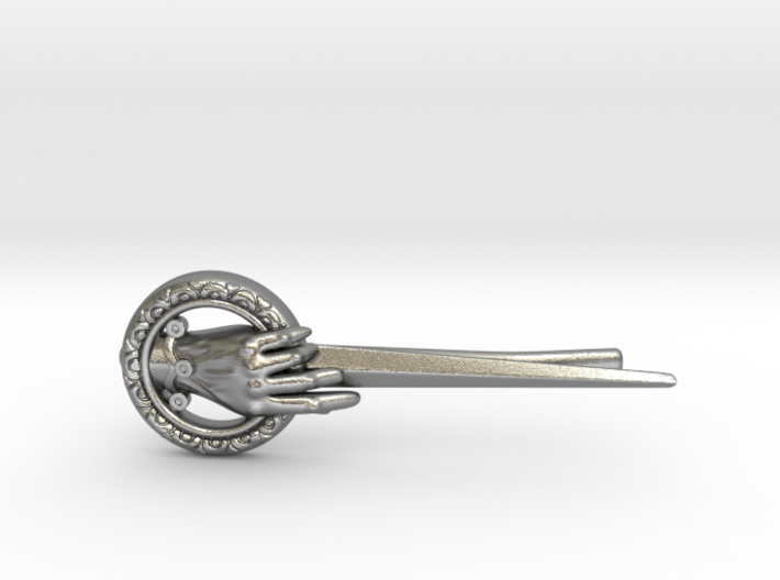 Hand of the King Tie Clip 3d printed