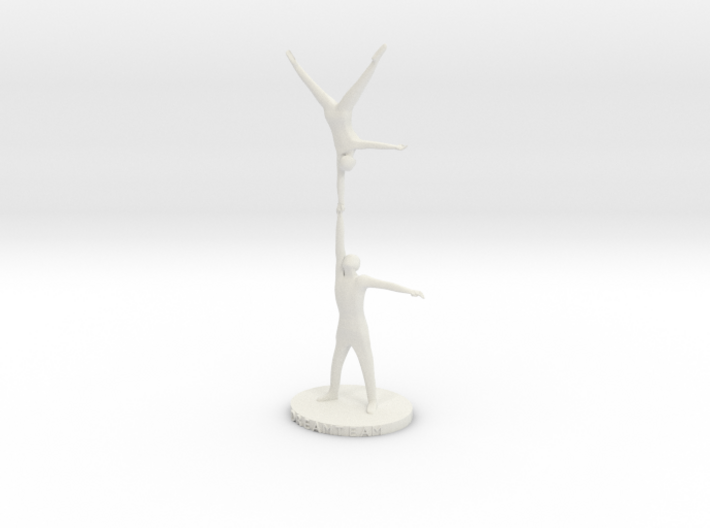 acrobatic long one handed handstand "DREAMTEAM" 3d printed 