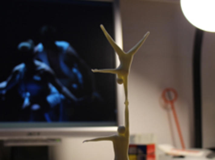 acrobatic long one handed handstand "DREAMTEAM" 3d printed 