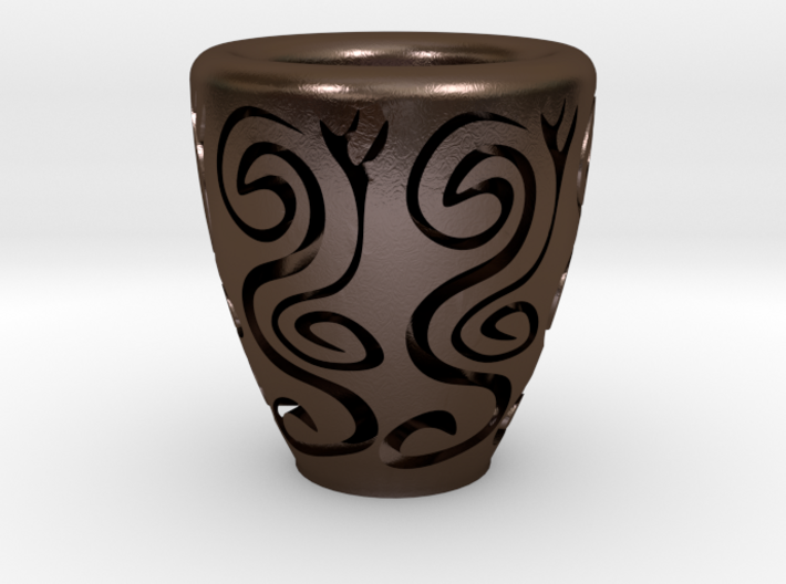 Orient coffee cup 3d printed 