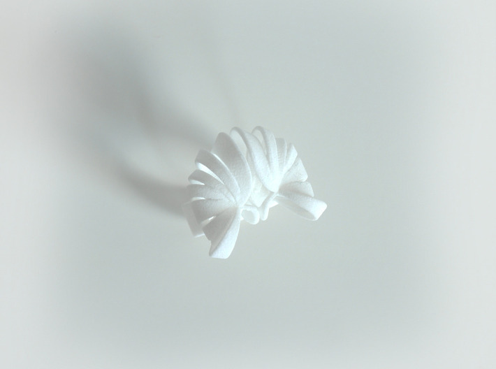 Pumpkin Ring Size 5 3d printed White