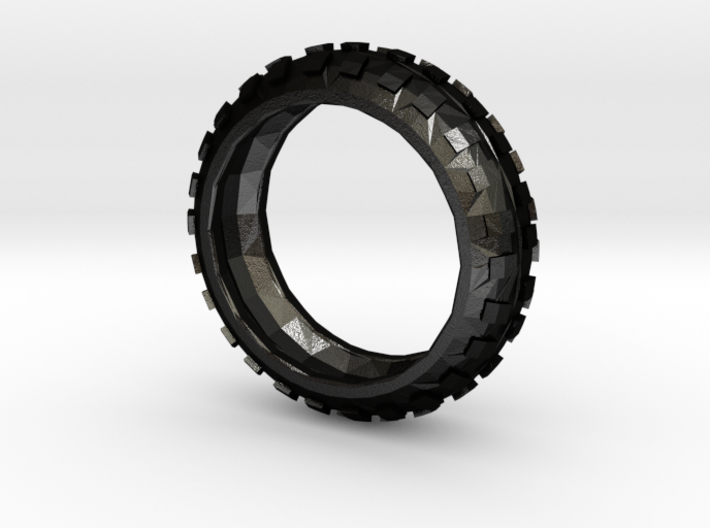 Motorcycle/Dirt Bike/Scrambler Tire Ring Size 12 3d printed