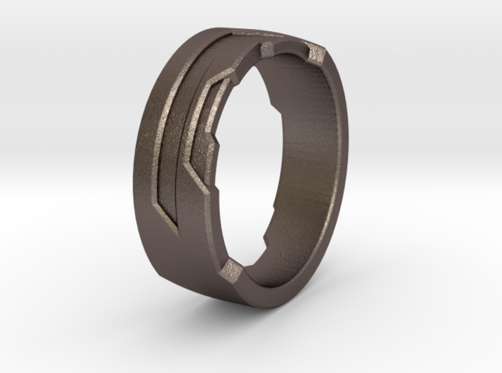 Ring Size K 3d printed