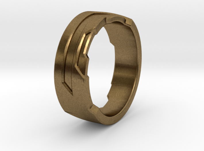 Ring Size T 3d printed