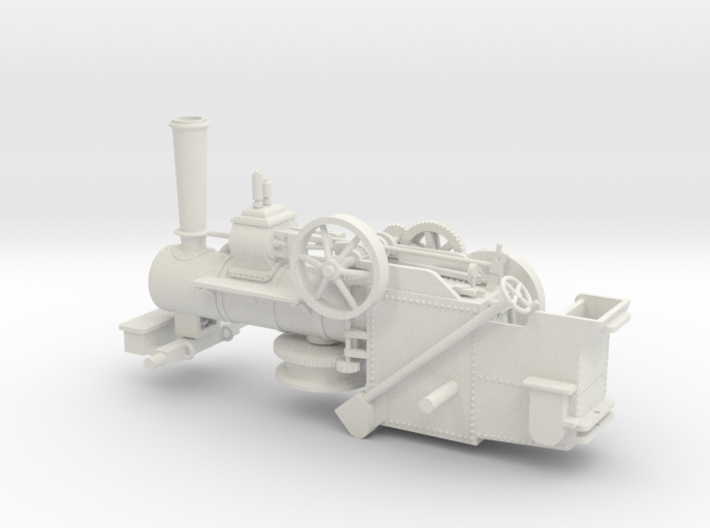 1005-0 Fowler Plough Engine Body 1:43.5 O Scale 3d printed