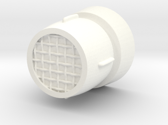 Hovi Mic Tip With Mesh Scaled 0.8 3d printed