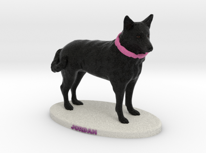 Custom Dog Figurine - Jordan 3d printed