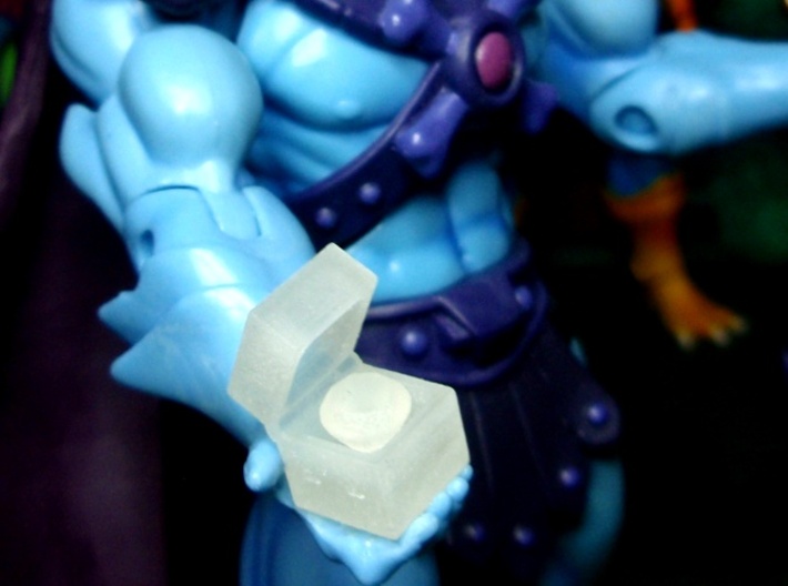 DRoD (V2 with Big Diamond) 3d printed Here's how it looks in an 8 inch figure's hand.