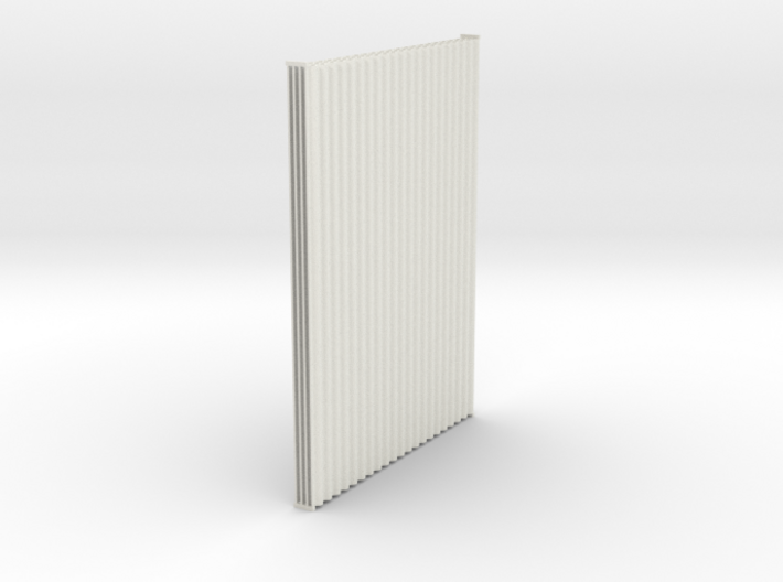 1:6 Corrugated panel x4 3d printed