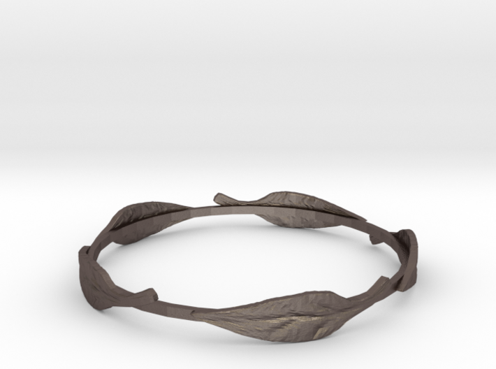 Leaf Bracelet 3d printed