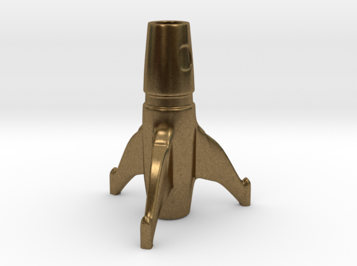 Space Rocket Cigarette Stubber 3d printed