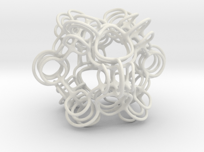 Skeletal Loops #2 3d printed